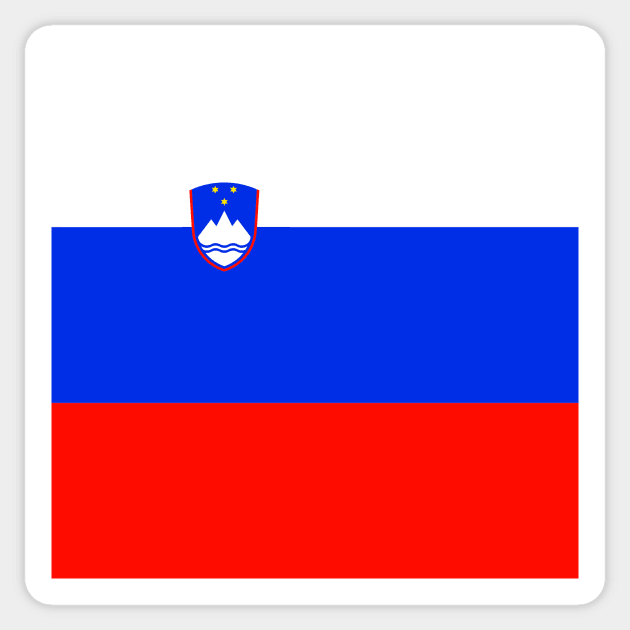 Slovenia flag Sticker by flag for all